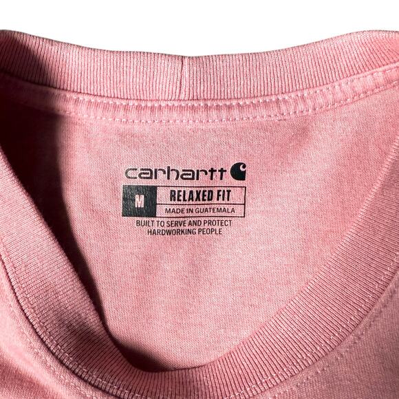 Carhartt Relaxed Fit Big Logo T-shirt Men’s M - Work Streetwear Preppy Casual - Picture 11 of 15